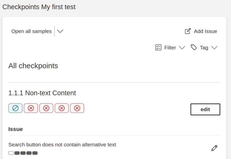 First steps in CAAT - Features - CAAT