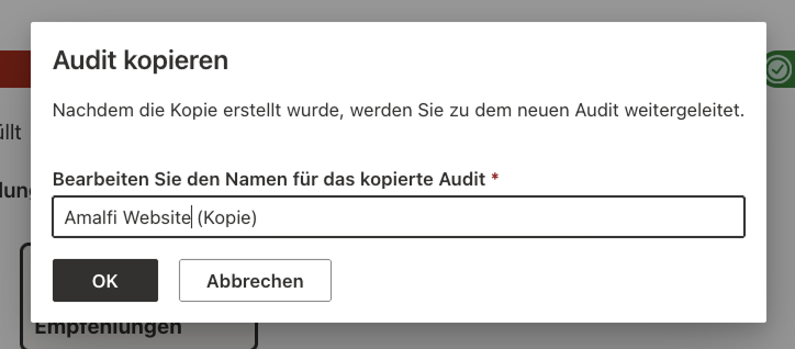 Screenshot des Dialogbox Kopieren